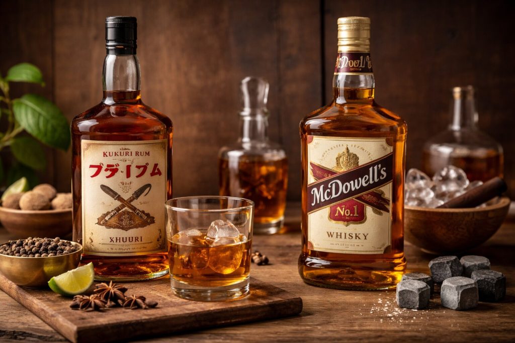ウイスキー & ラム